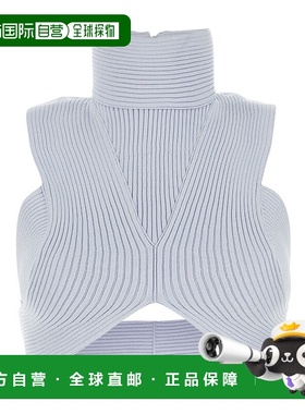 香港直邮Alaia 高领无袖背心 AA9H10553M765性感