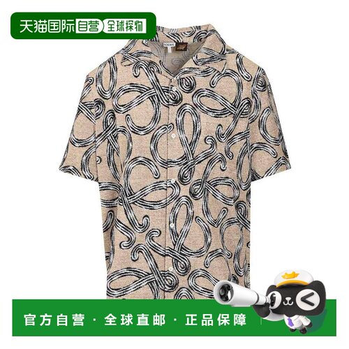 香港直邮LOEWE 男士衬衫 H616Y23X412152 AW2026 浅支付后1h可退