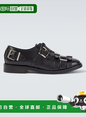 1h可退 香港直邮Simone Rocha 蒙娜 罗莎 男士 搭扣设计皮质牛津