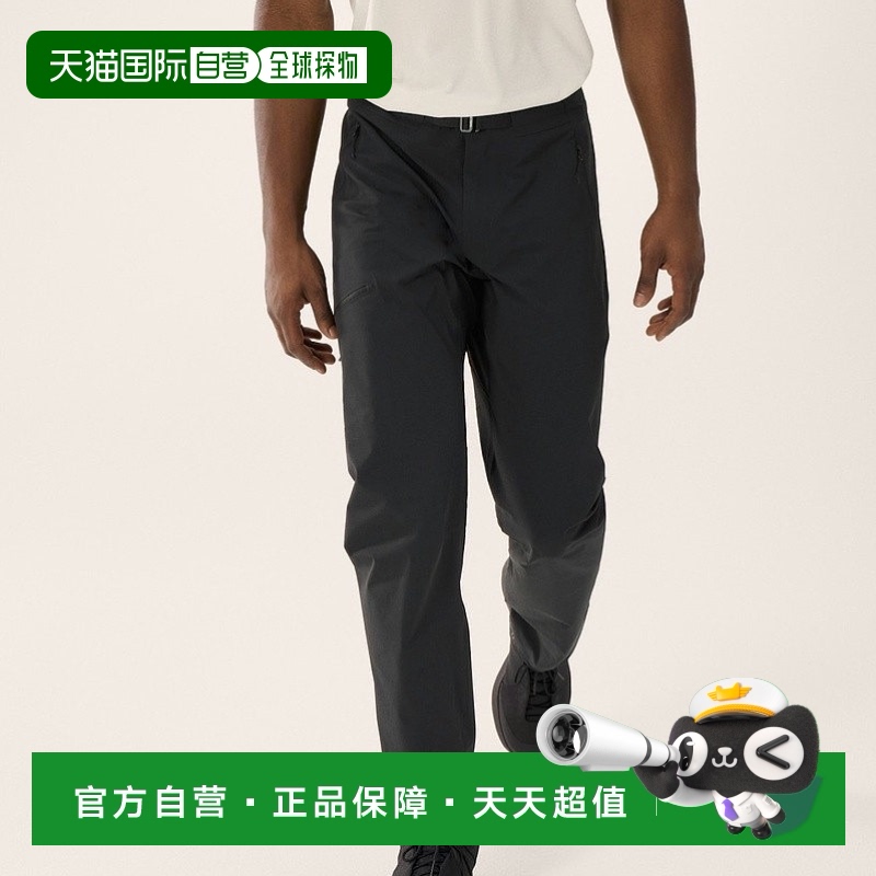 1h可退 欧洲直邮ARC TERYX/始祖鸟 GAMMA男士黑色涤纶运动裤新款