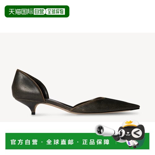 香港直邮THE ROW 女士高跟鞋 F1864L846DBR 支付后1h可退