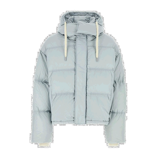 香港直邮Ami Paris 连帽抽绳羽绒服外套UJK402PA0009