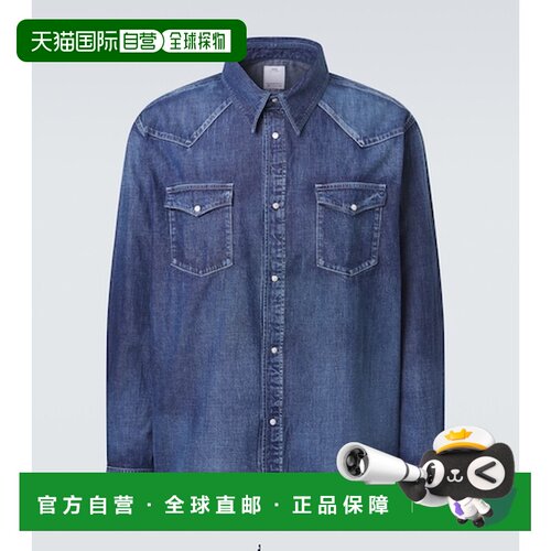 香港直邮Visvim 维斯维木 男士 Social Sculpture 褪色设计牛仔布