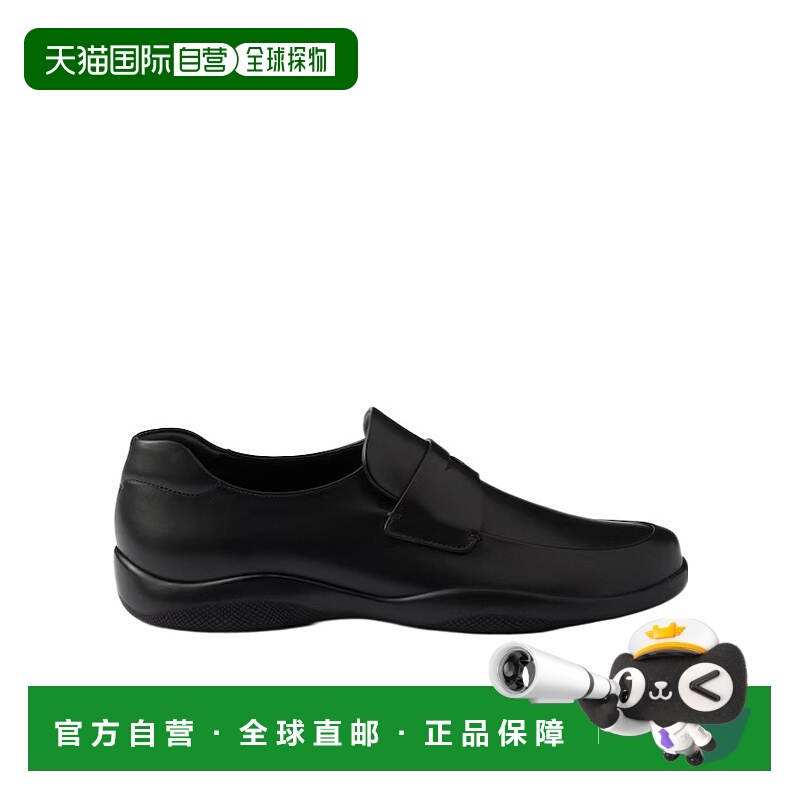 香港直邮Prada Toblach 皮革乐福鞋 4D3612070FD001一脚蹬