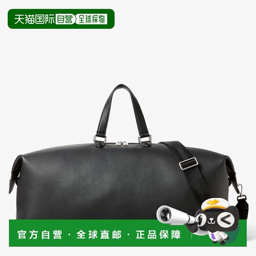 欧洲直邮旅行包 Fendi Lui 55-黑色牛皮旅行包拉杆箱