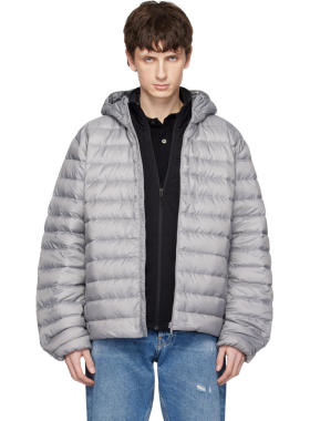 香港直邮Canada Goose 加拿大鹅 男士 灰色 Tonal Label 系列 Str