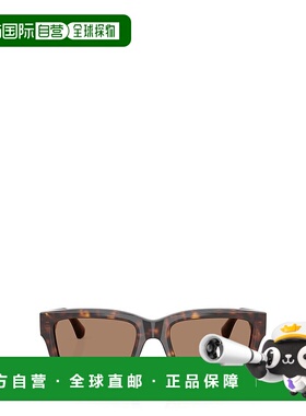 1h可退 香港直邮Burberry 巴宝莉 女士 BE4443 female 深雪茄色太