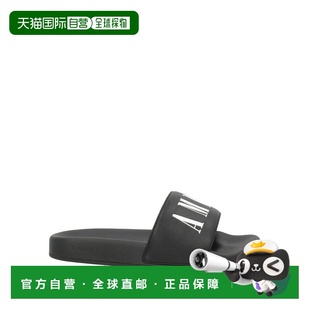 1h可退 香港直邮AMIRI 男童 Slides 便鞋童鞋 black黑色 舒适时尚