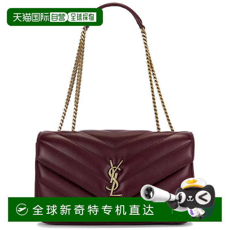 1h可退 香港直邮Saint Laurent 圣罗兰 女士 中号翻盖单肩包 8014