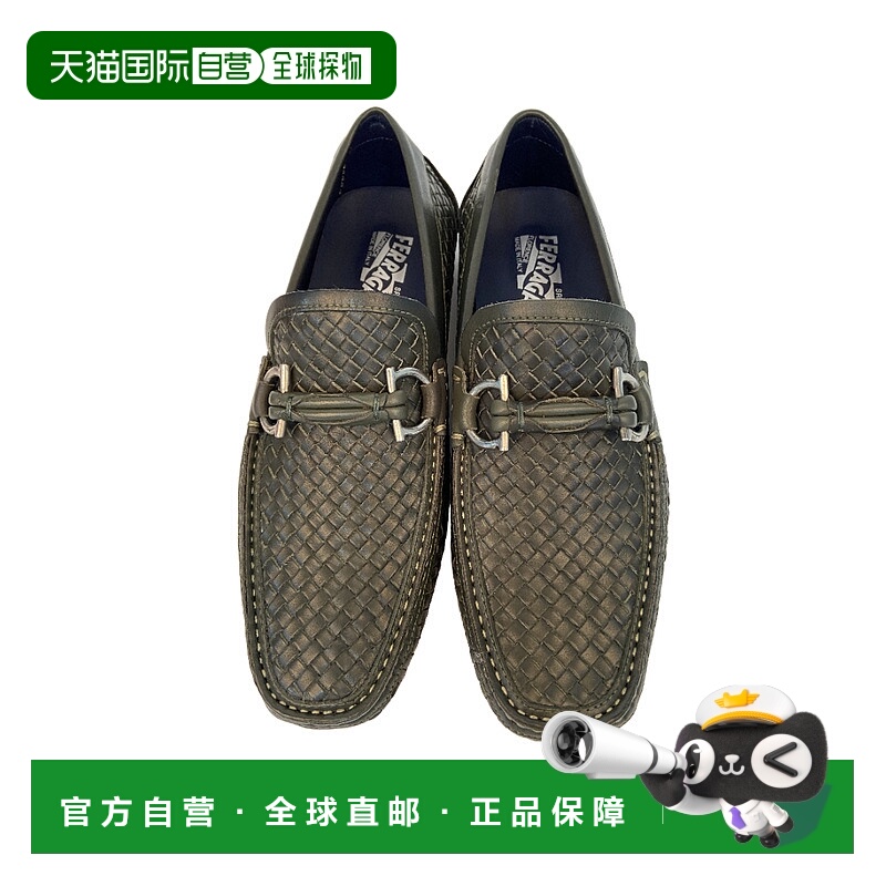 香港直邮Salvatore Ferragamo 徽标休闲乐福鞋男鞋 060562商务鞋
