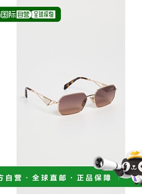 1h可退 香港直邮Prada 普拉达 女士 0PR A51S 太阳眼镜 metal金属