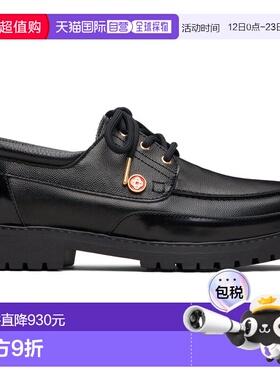 香港直邮Casablanca 女士 帆船鞋黑色厚底鞋 AAW25FW07003W