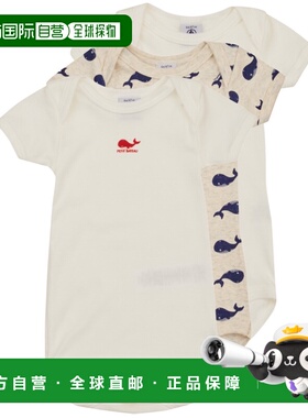 欧洲直邮Petit Bateau 小帆船 童款 A07EO00 X3 睡衣 白色