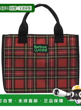 1h可退 香港直邮barbour 巴伯尔 女士 x GANNI 手提包 LBA0462LBA