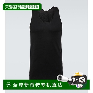 香港直邮Lemaire 004068 男士 罗纹针织棉质针织背心上衣