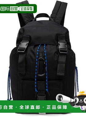 1h可退 香港直邮A.P.C. 男士 黑色 Trek 双肩包 PAAGRH62220