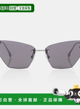 香港直邮Fendi 芬迪 女士 猫眼太阳眼镜 grey灰色 舒适时尚