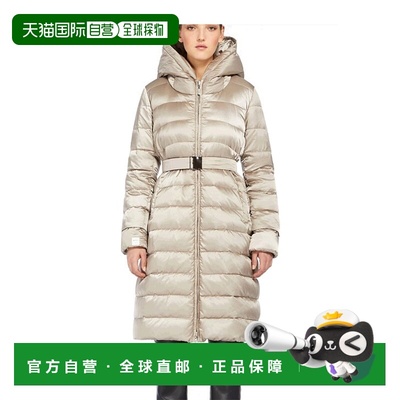 【99新未使用】香港直邮Max Mara 双面防水缎面羽绒服 9496062606