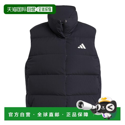 自营欧洲直邮Adidas阿迪达斯 Helionic女士黑色聚酯纤维马甲