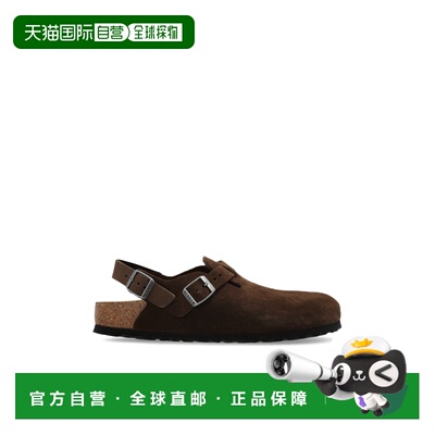 香港直邮BIRKENSTOCK 女士拖鞋 SS2026 10320250CARAFE棕色半拖
