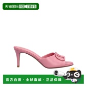 99新未使用 香港直邮Valentino 徽标高跟凉鞋 单鞋 2W2S0EL1MZF