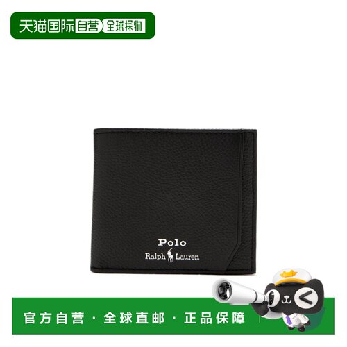 1h可退 香港直邮polo ralph lauren 男士 折叠钱包 25FW