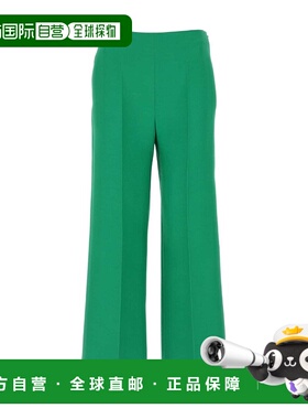 香港直邮Valentino 徽标休闲裤 2B3RB5B81CF 直筒裤百搭 女裤显瘦