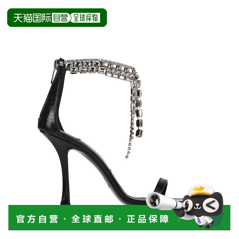 香港直邮Jimmy Choo 周仰杰 女士 凉鞋 black黑色 舒适时尚