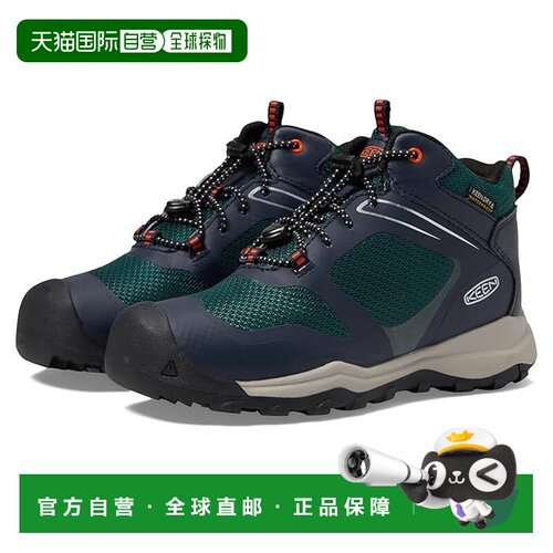 1h可退 美国直邮keen 男童 Wanduro Mid 防水靴子(小童/大童)童鞋