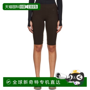 MM6 马丁 马吉拉 棕色印花短 女士 Maison 香港直邮Mm6 Margiela