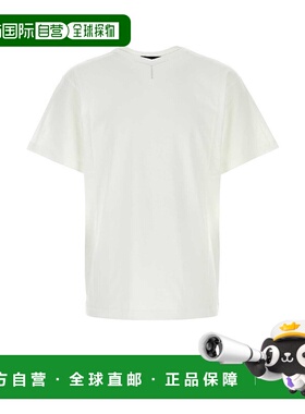 1h可退 香港直邮Y PROJECT 男士 白色棉质T恤 204TS006J135OPTICW