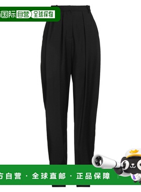 1h可退 香港直邮magda butrym 女士 休闲长裤 black黑色 舒适时尚