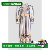 连衣裙 1h可退 3338 女士 精饰印花亚麻混纺长款 香港直邮FARM RIO