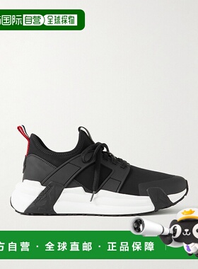 香港直邮Moncler 盟可睐 男士 Lunarove 皮革边氯丁橡胶运动鞋 4M