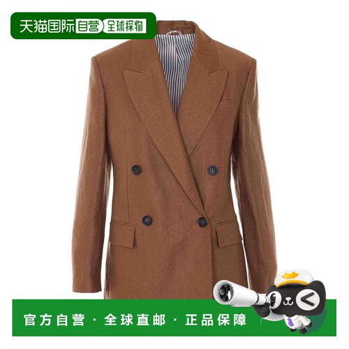 香港直邮BRUNELLO CUCINELLI 女士外套 MH5277317C9850BROWN