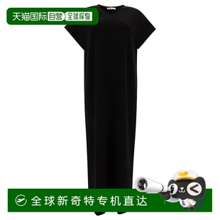 54764131 领连衣裙 舒 black黑色 香港直邮KHAITE 1h可退 女士