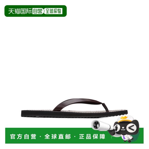 1h可退 香港直邮THE ROW 女士拖鞋 F1388L60BORDEAUX SS2024 深棕