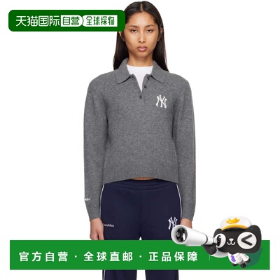 1h可退 香港直邮SPORTY & RICH 女士 灰色 Heritage Yankees Seri