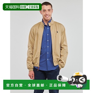 拉夫劳伦男士立领拉链夹克衫外套时尚百搭日常休闲舒适