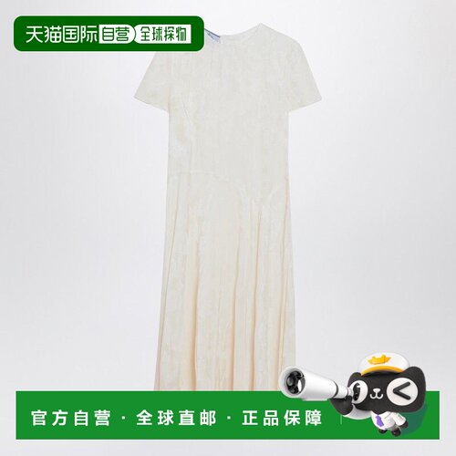 欧洲直邮PRADA 女士连衣裙 P3Q30OOO17ZCF0304 AW2025 花色 Ivory