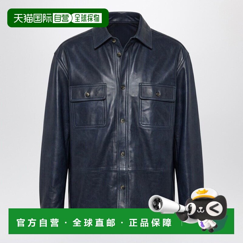 1h可退 香港直邮LOEWE 男士衬衫 H526Y31L53LE5110 SS2026 蓝色
