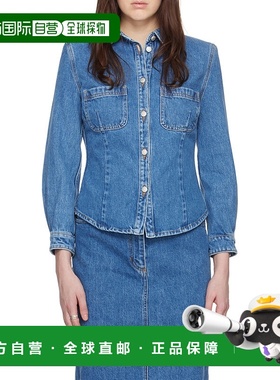 香港直邮Magda Butrym Classic 牛仔衬衫 115424Blue