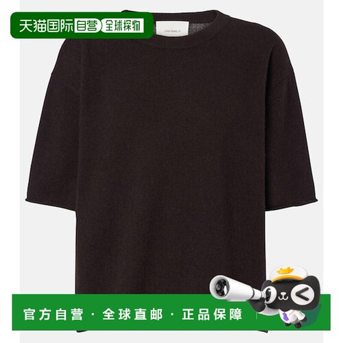 香港直邮LISA YANG 女士 Cila 羊绒毛衣 brown棕色 舒适时尚
