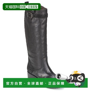 透气百搭女鞋 靴高筒中跟真皮潮流时尚 诺奥女士时装 欧洲直邮NOW