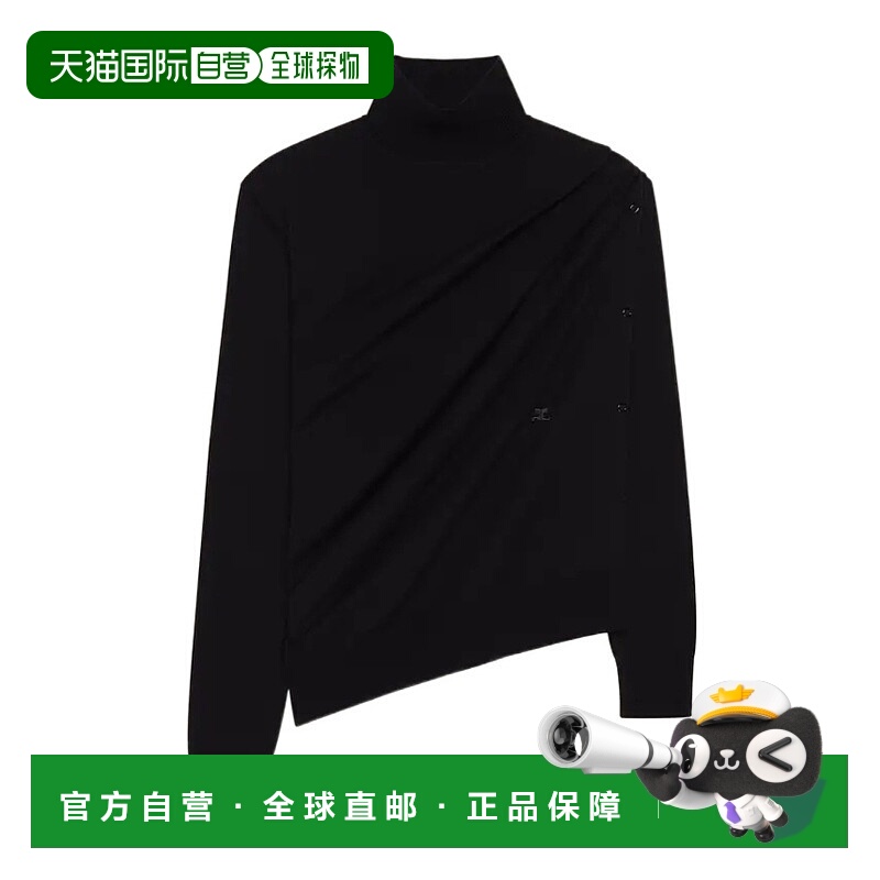 香港直邮Courreges 长袖露肩上衣 325MPU234FI0071