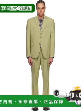 1h可退 香港直邮Paul Smith 保罗 史密斯 男士 绿色 The Brierley