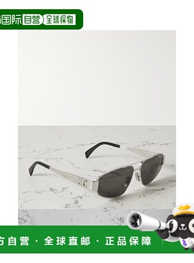 1h可退 香港直邮Celine 思琳 男士 徽标太阳镜 CL40281U metal金