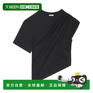 226JTS241JS0290 不对称扭结T恤 1h可退 香港直邮Courreges