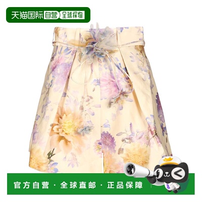 香港直邮ZIMMERMANN 女士短裤 7922AS261CRDA SS2026 花色
