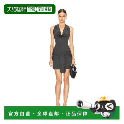 1h可退 香港直邮NORMA KAMALI 诺玛 卡玛丽 女士 Neeta 前襟绑带